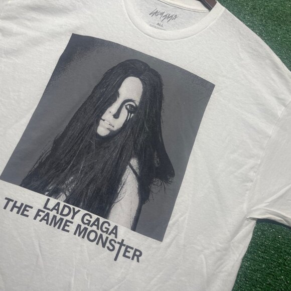 Lady Gaga The Fame Monster T-Shirt Dress Oversized Women’s UO - Picture 2 of 4